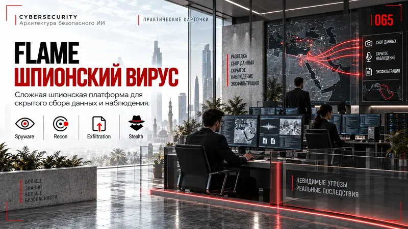 Flame: шпионский вирус, нацеленный на Ближний Восток
