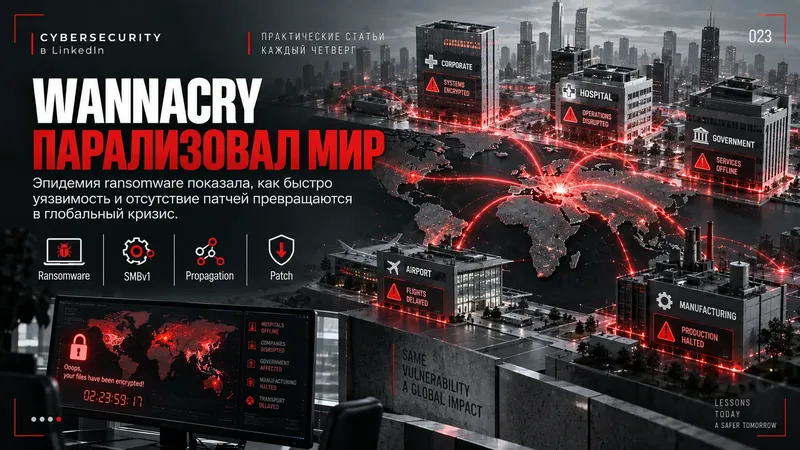 WannaCry: история вируса, парализовавшего мир